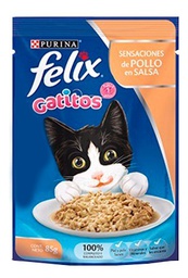 [12434457] PURINA FELIX Classic Gatitos con Pescado 85gXI