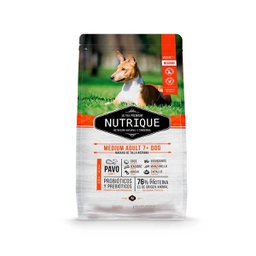 [70023] Nutrique Medium Adult Dog 7+ x 3 Kg