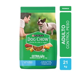 [12510641] DOG CHOW CONTROL DE PESO SIN COLORANTES x 21kg 