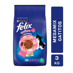 [12537379] FELIX Gatitos Megamix x 3kg