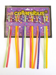 [104128] COLLAR PLASTICO GATO CON CASCABEL X12 - CAFRAN