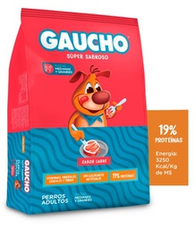 [6920] PERROS ADULTOS CARNE 1.5 KG. X 12 - GAUCHO