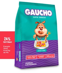 [7251] PERROS CACHORROS CARNE 25KG - GAUCHO