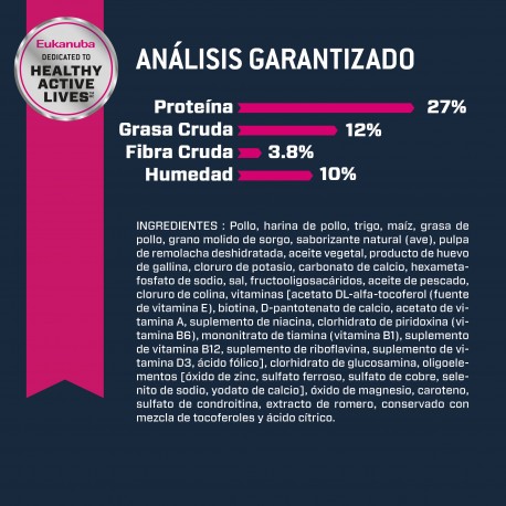 Eukanuba Adult Senior medium breed 15 KG