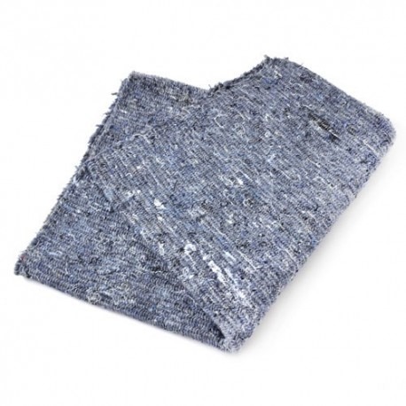 Trapo De Piso Tejido Gris Clasico Fibran Clean 50 x 57 Cm