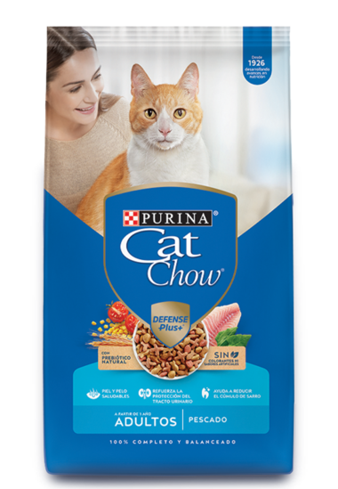 Purina Cat Chow Adultos Sabor Pescado Y Pollo  3kg