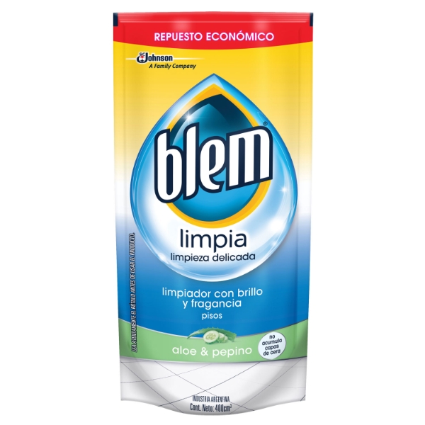 Blem Pisos Plastificados y Flotantes Sachet x 400ml