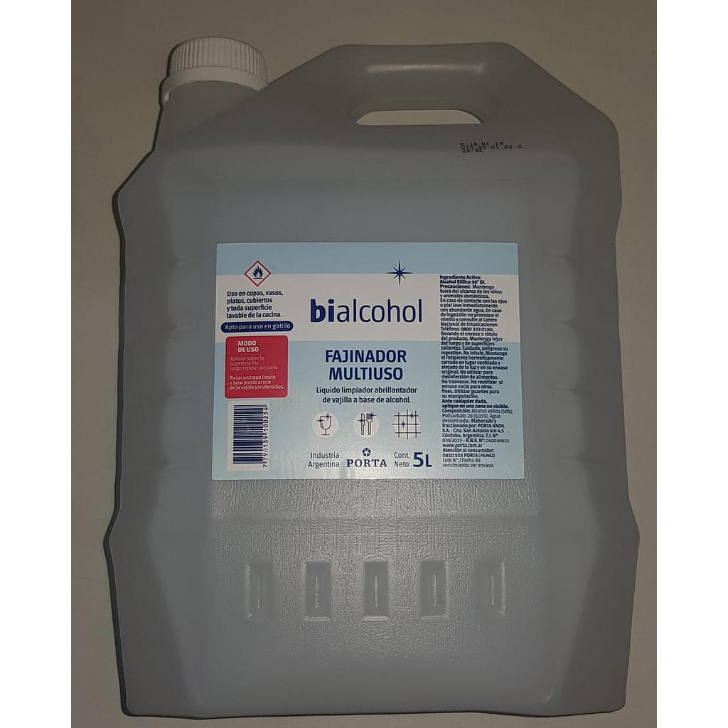 ALCOHOL FAJINADOR X 5 LTS