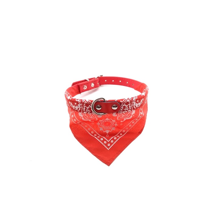 COLLAR C/PAÑUELO DE TELA MEDIANO 2.5X52CM - PER-ROS