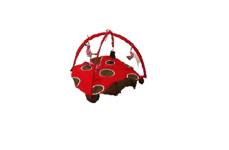 GIMNASIO P/GATOS FORMA DE VAQUITA DE SAN ANTONIO - PER-ROS