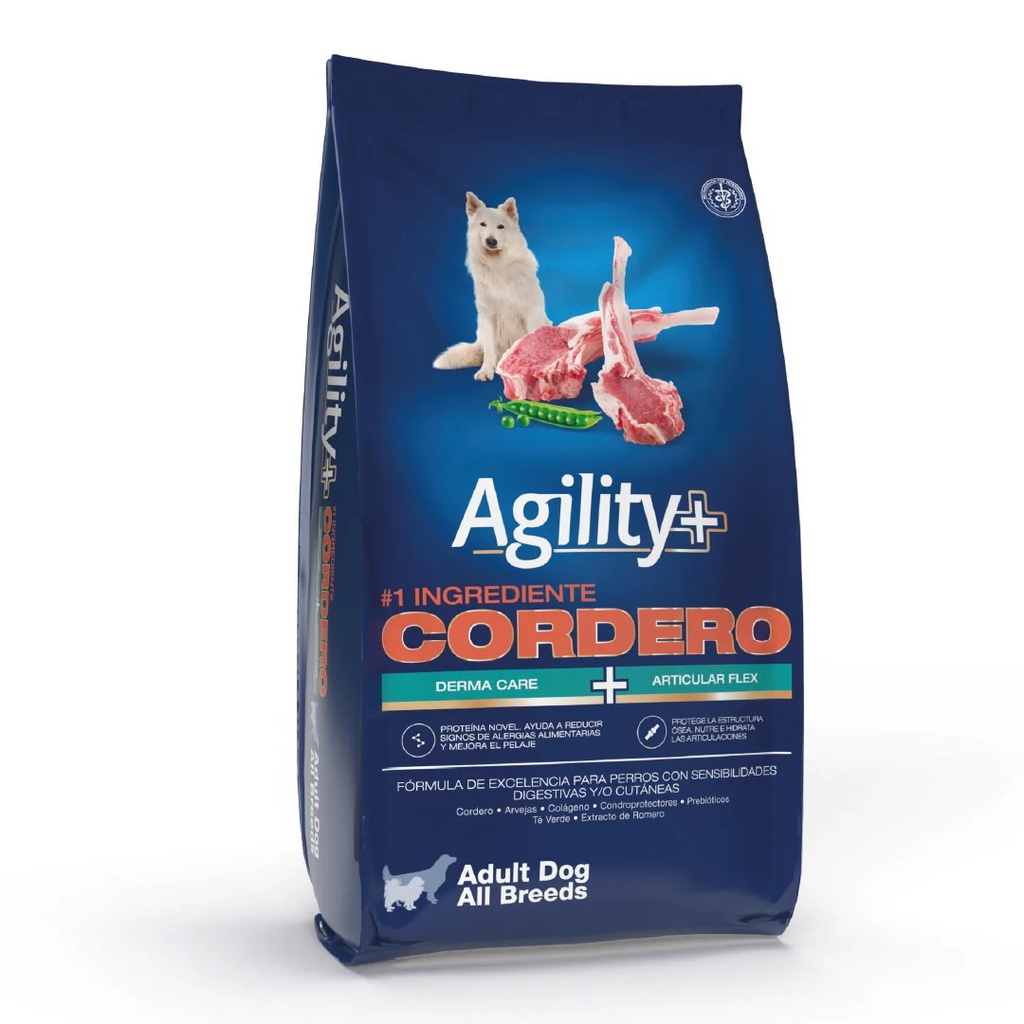 AGILITY + Adult Dog All Breed Cordero x 15 Kg.