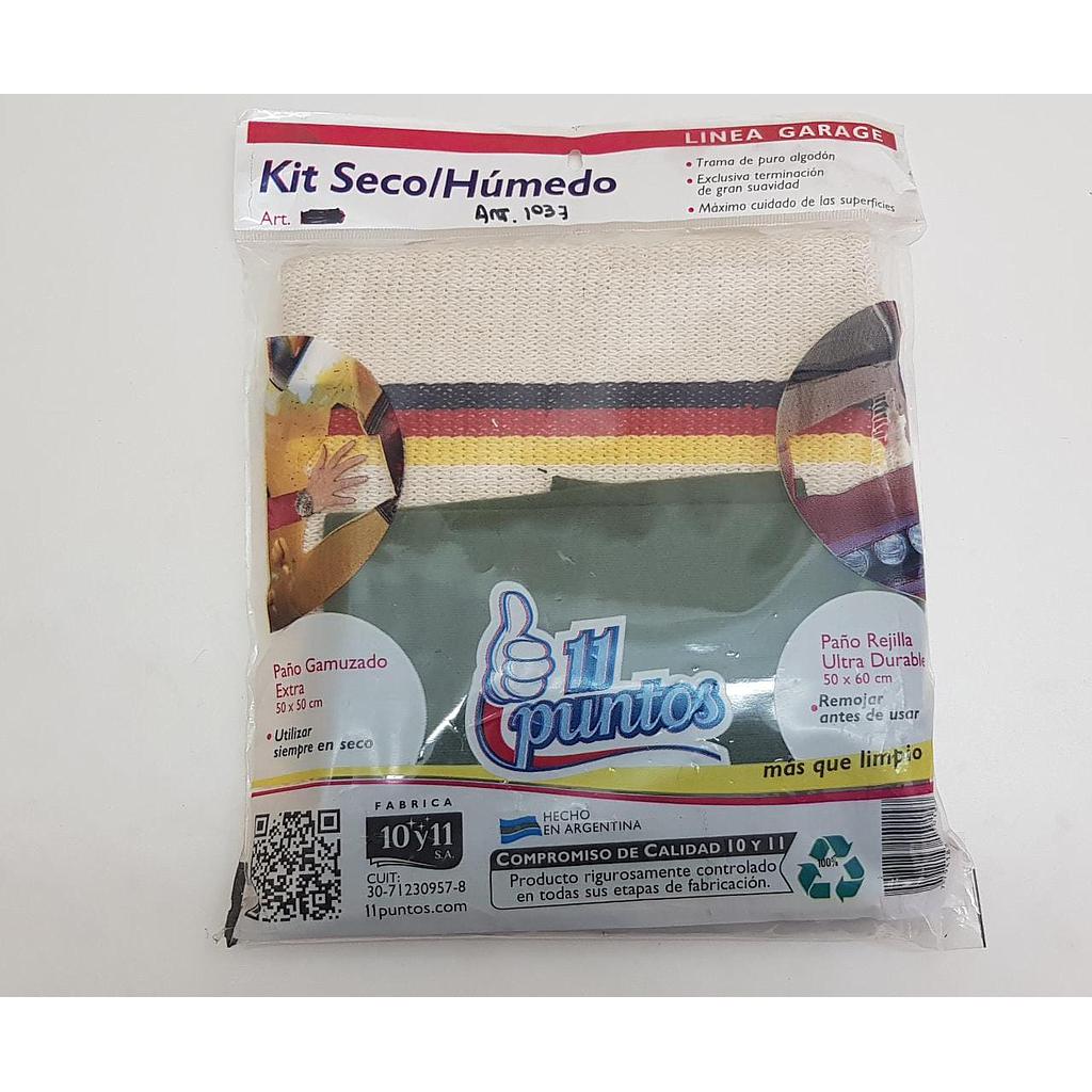 Kit Paño Gamusado Mas Regilla Ultra Durable