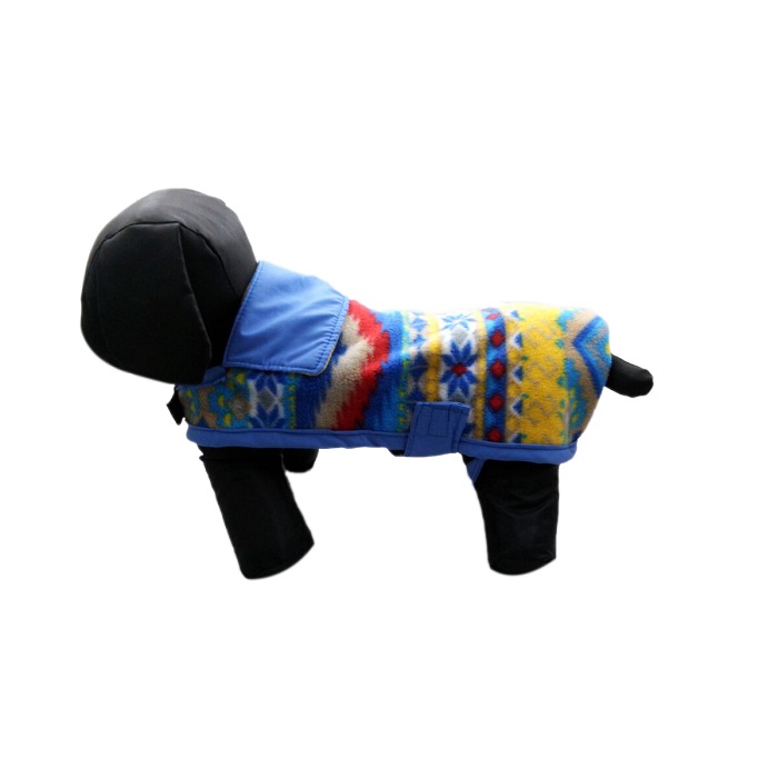 MANTA POLAR ESTAMPADA TALLE 40- DAMA