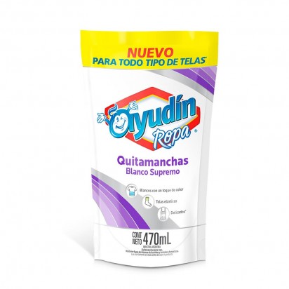 Quitamanchas Ropa Blanca Sachet x 750ml