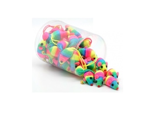 RATON MULTICOLOR 5CM X 3UNI  - MISTER HUESO