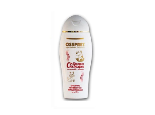 SHAMPOO CLORHEXPRO 250 CM3. OSSPRET