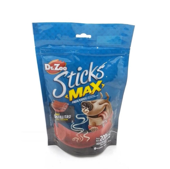 STICKS MAX COSTILLITAS DOYPACK X 200G - DR.ZOO