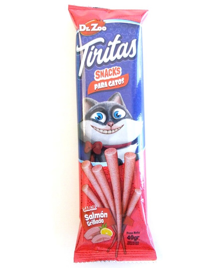 TIRITAS PARA GATO SALMON GRILLADO - DR. ZOO
