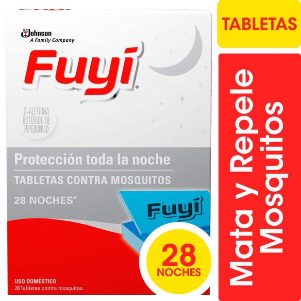 Fuyi Tabletas Para Mosquitos x 12 tabletas