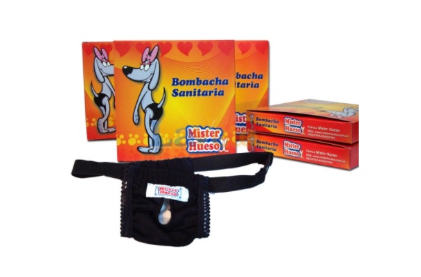 BOMBACHA SANITARIA C/PUNTILLA TALLE 4 MISTER HUESO