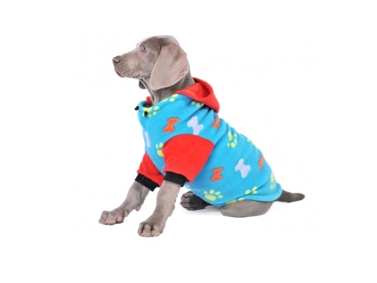 BUZO POLAR C/ CAPUCHA Nº10 70 CM. - PER-ROS