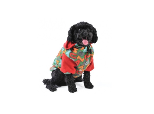 BUZO POLAR C/ CAPUCHA Nº3 35 CM. - PER-ROS