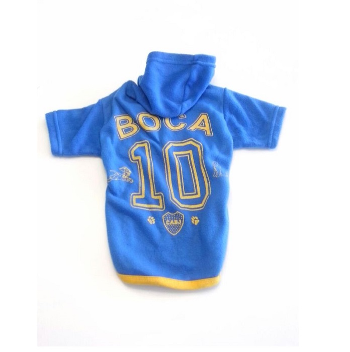 BUZO POLAR CON CAPUCHA BOCA TALLE 60CM - FAMILY PETS