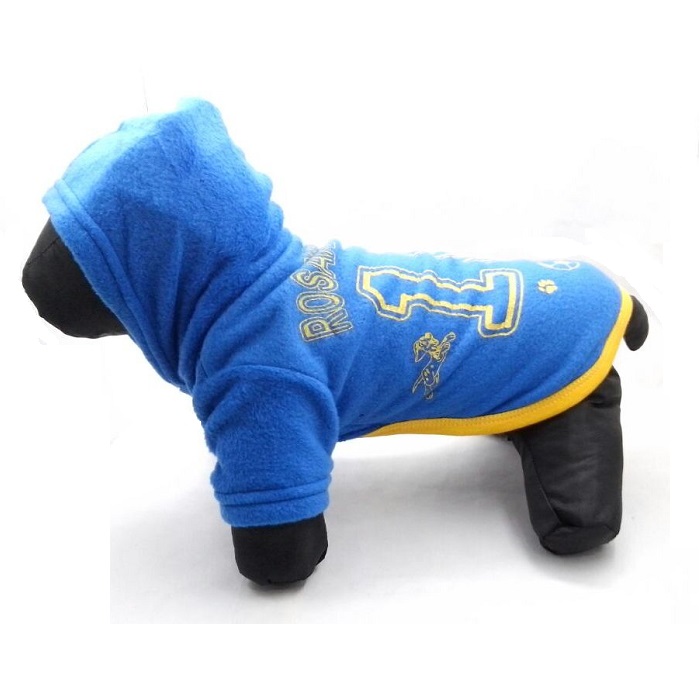 BUZO POLAR CON CAPUCHA CENTRAL TALLE 50CM - FAMILY PETS