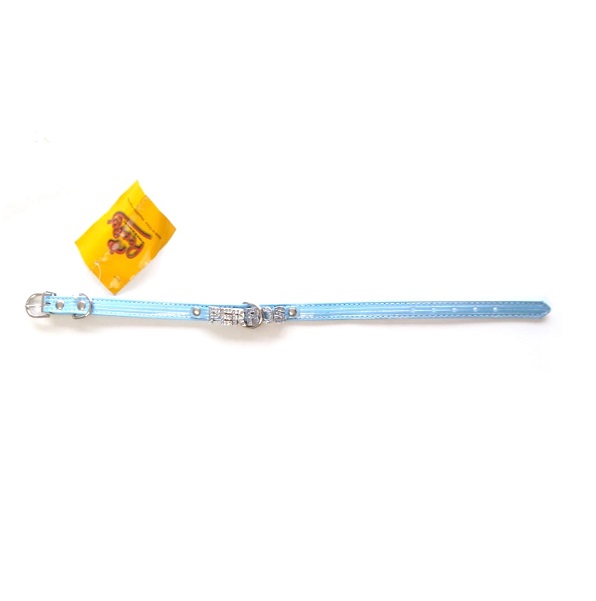 COLLAR GLAMOUR STRASS 15MM 42CM LISO - PER-ROS