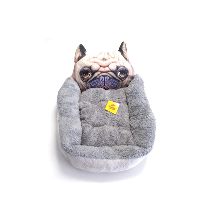MOISES CARA PERRO GRIS MED. 50X60 CM - PER-ROS