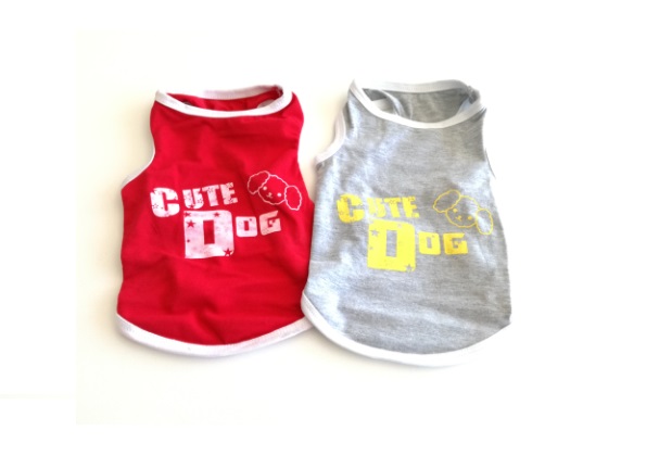 REMERA CUT DOG TALLE L 35 CM. - PER-ROS