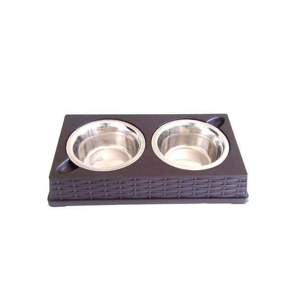 BOWL RATTAN DOBLE 19X33CM - PER-ROS