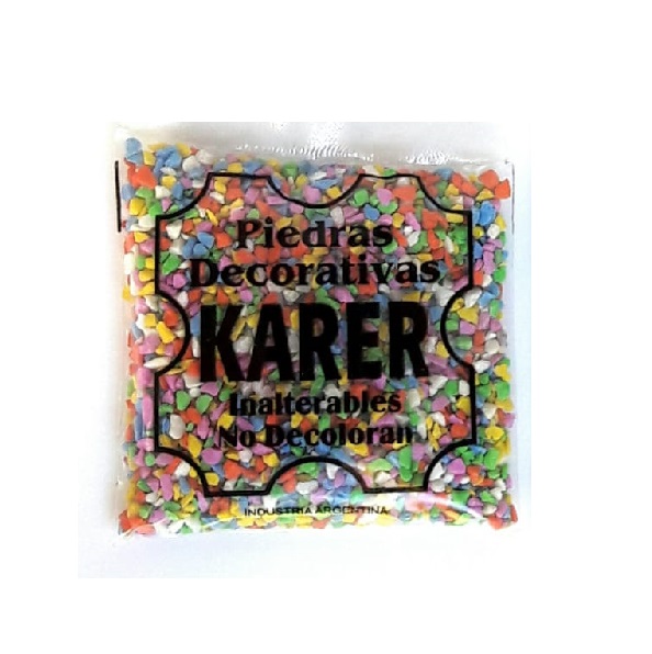 PIEDRA DECORATIVA CACTUS MEZCLA CLARA 250 GR. - KARER