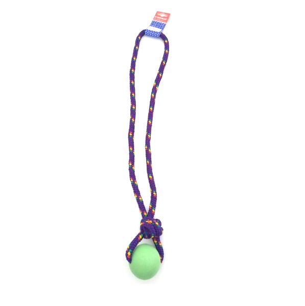 PELOTA DE GOMA MEDIANA SOGA ALPINA 12MMX55CM S503 - PETS PLAST