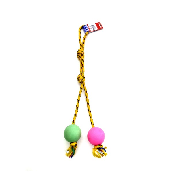 PELOTA DE GOMA MEDIANA SOGA ALPINA 8MMX70CM S602 - PETS PLAST