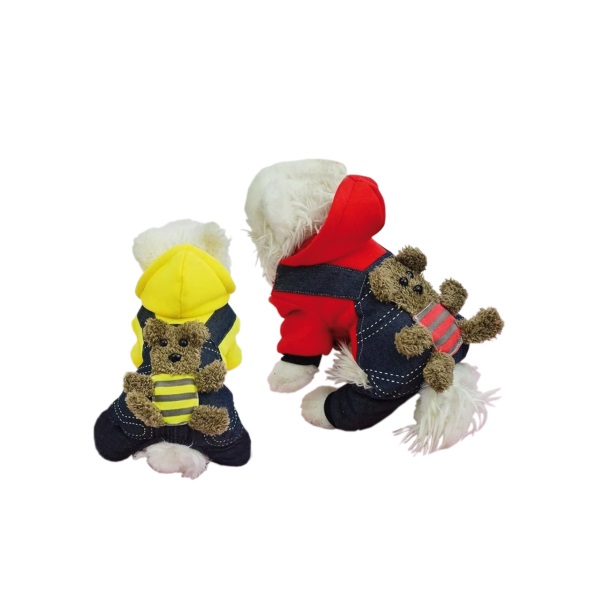 CANGURO JEAN OSITO PELUCHE TALLE S - PER-ROS