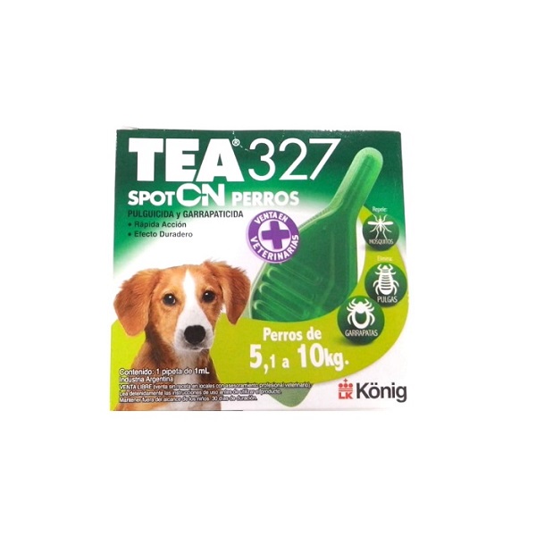 PIPETA PULGUICIDA TEA 327 PERRO 5-10 KG - KONIG