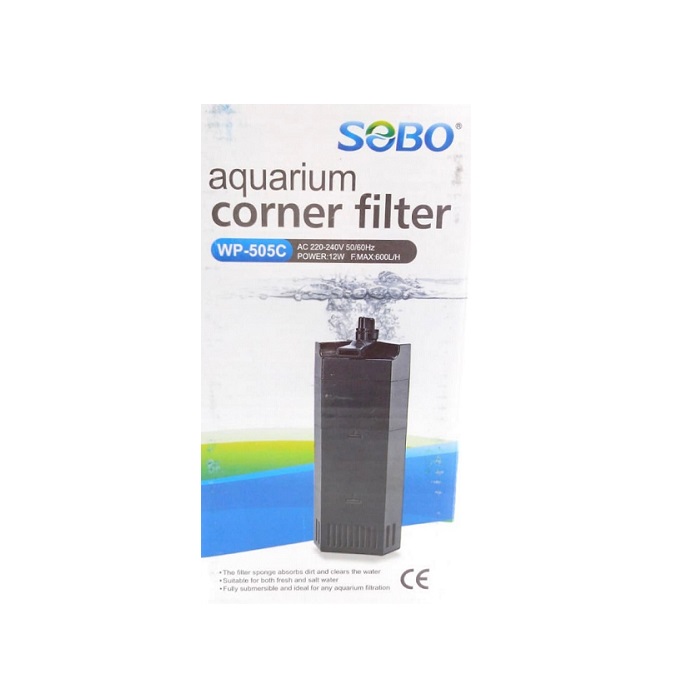 FILTRO INTERNO ESQUINERO 500L/H WP-505C - SOBO