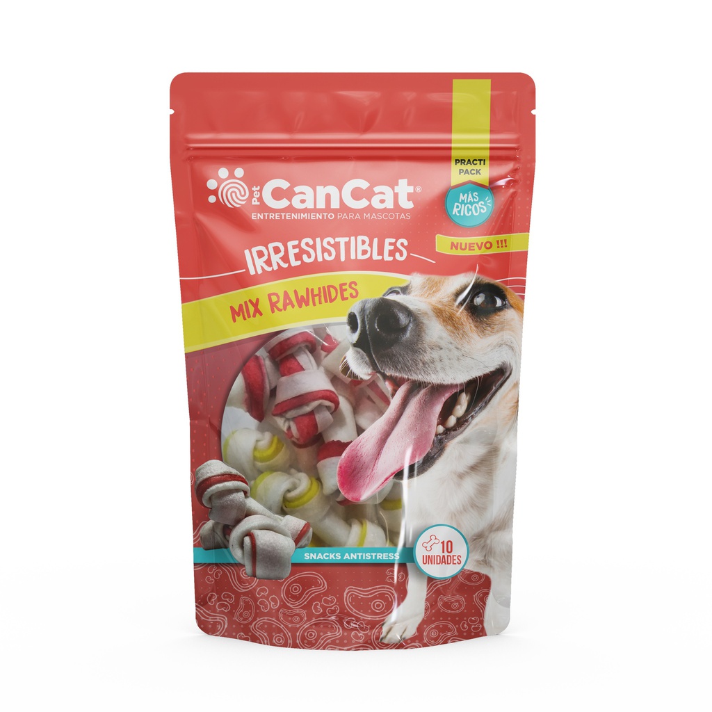 HUESO RIBBON 2,5 X10 BICOLOR DOYPACK - CANCAT