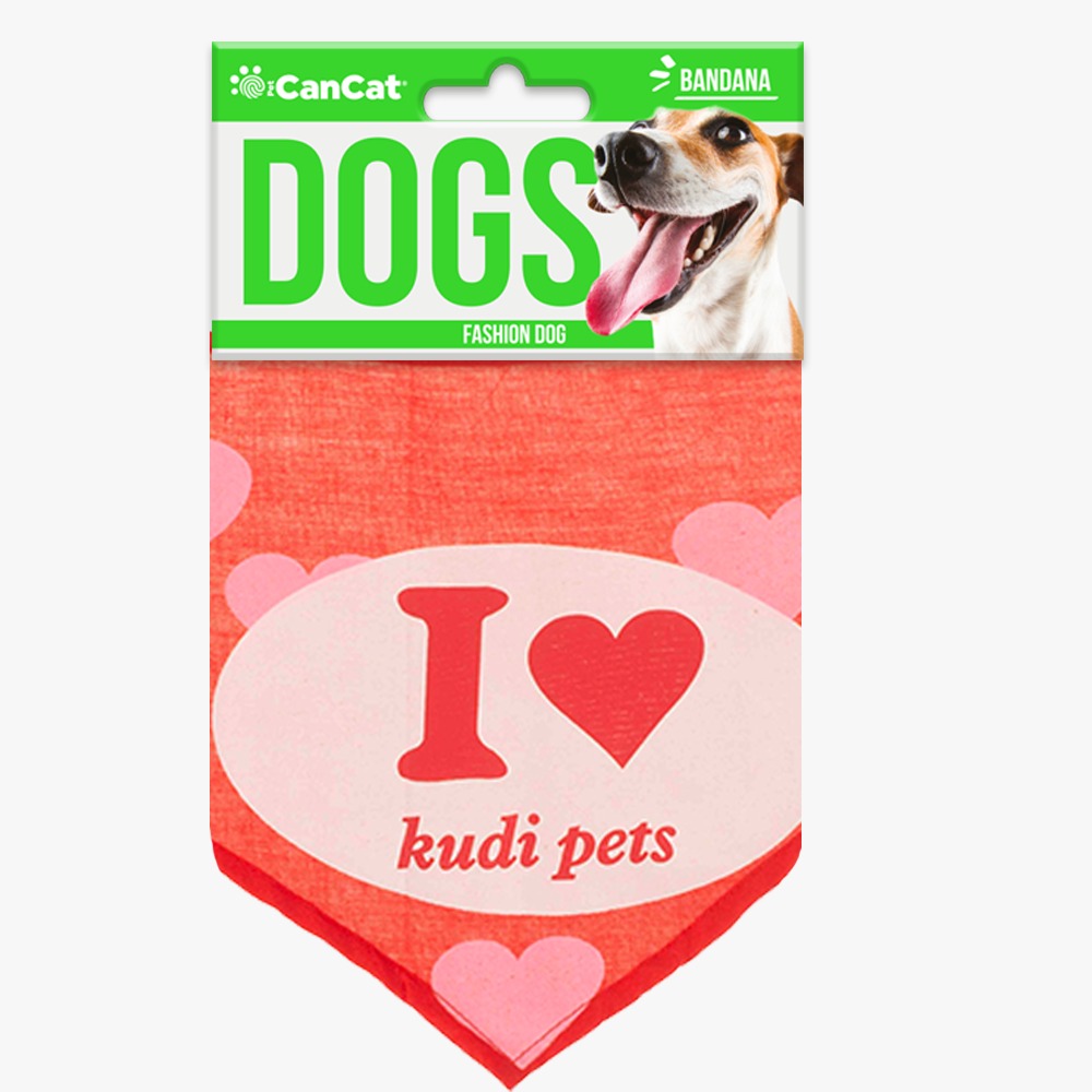 DOGS BANDANA LOVE 5008 - CANCAT