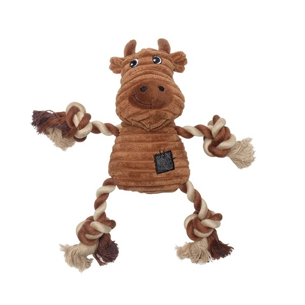 STUFFIES BROWN COW - DOG IT