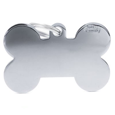 MEDALLA BASIC CHROME BIG BONE CHROMED BRASS MFB06 - MY FAMILY