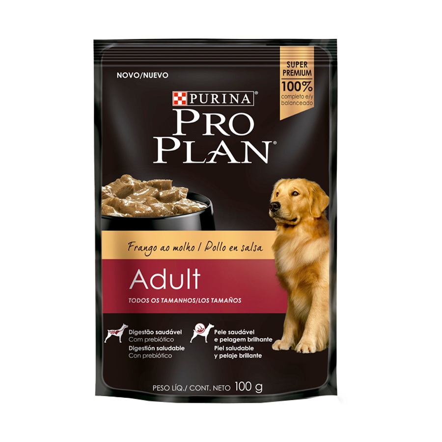 PRO PLAN PERROS ADULTOS POLLO 100 G.