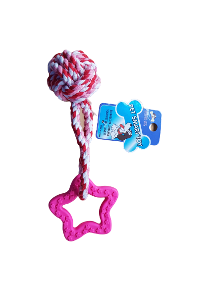 Juguete Pelota De Soga Con Estreslla