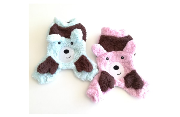 CANGURO CORDERITO OSO TALLE XL 45 CM.- PER-ROS