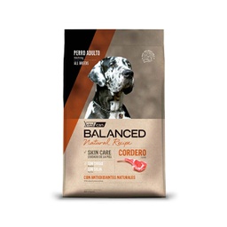 [11936] Balanced Natural Recipe Perro Cordero 3 Kg