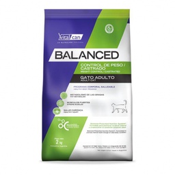 [21706] Vital Can Balanced Gato Ctrl. Peso/Cstrdo. X 400 Gr.