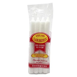[77980528000] Velas Lourdes Ecologicas 4 X 160 Grs
