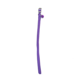 [150309] COLLAR GATO ELAST/CASCABEL LISO - PER-ROS