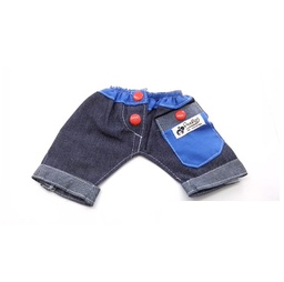 [152694] SHORT CON APLICACION DE TELA Y BROCHES TALLE 50 (06) - PER-ROS